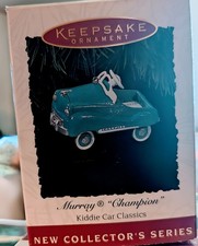 3 Hallmark Keepsake Ornaments Murray Champion 69 Chevrolet Camaro 69 Hurst Olds