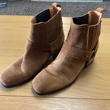 Women's Brown Suede Ankle