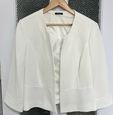 Roman Ivory Cropped Jacket UK