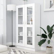 Modern Wooden Large Vitrine