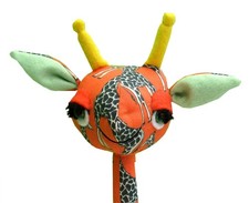 Gemini giraffe fabric sewing