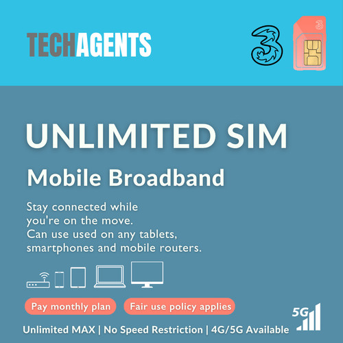 Mobile broadband sim only - only, deal