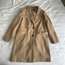 Primark CAMEL Coat SIZE 10 UK