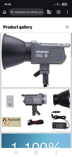 Aputure amaran 100d cob - cob, led