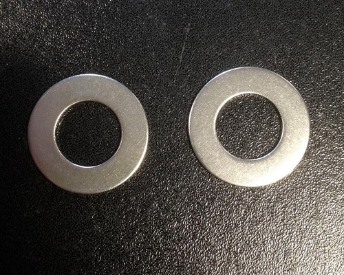 Front fork link washer - , (thin)
