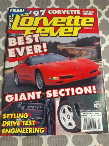 Corvette fever magazine - corvette,