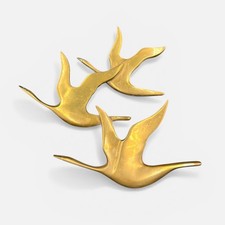 MCM Solid Brass 3 Flying Geese