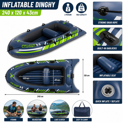 Person inflatable dinghy - person,