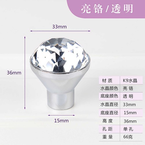 Crystal door knobs - crystal,