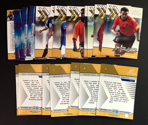 Futera world stars - world, 2002