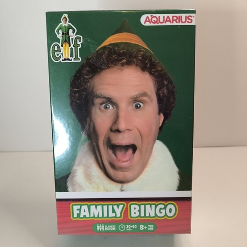Elf family bingo board - bingo,