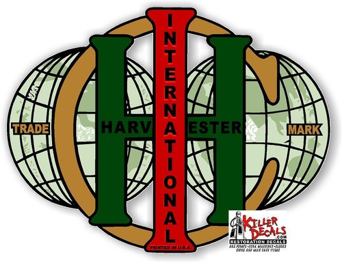 International ih - 4.25"x3.25",