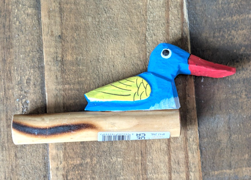Duck quacker whistle painted - whistle,
