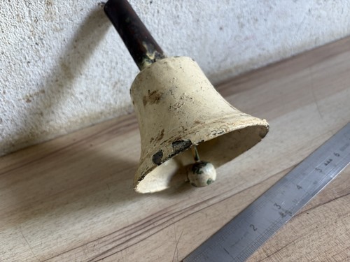 Bronze hand bell vintage - bronze,