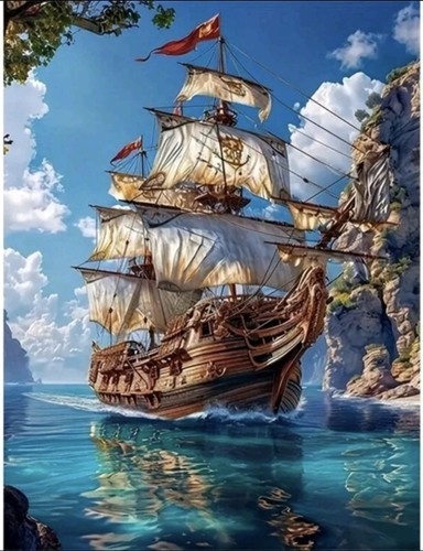 Diamond painting ship kit - painting,
