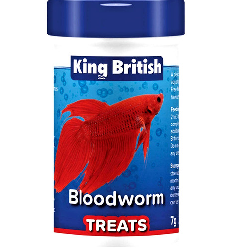 King british bloodworm treats - king,