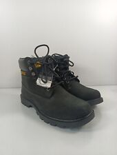 Caterpillar Colorado 2.0 Mens Cat Black Wide Fit Lace Up Ankle Boots Size 9.5 UK