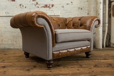 Handmade vintage tan leather - vintage, &