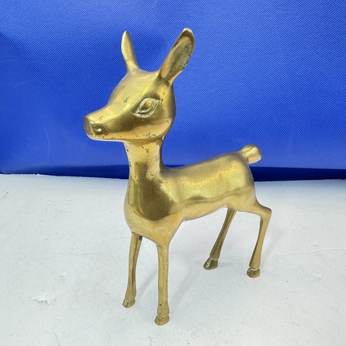 Brass deer baby faun bambi - deer,