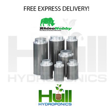 Rhino Hobby Carbon Filter 4 5 6 8 10 12 Inch Hydroponics budget odour filter 