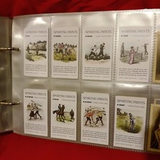 SPORTS ADVERT CARDS CIGARETTE