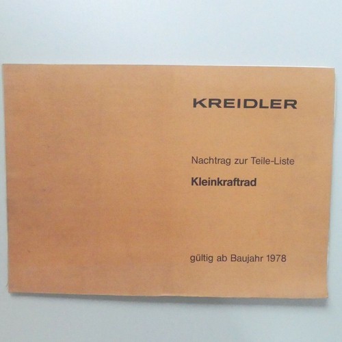 Kreidler small motorcycle - kreidler,