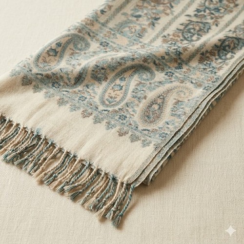 Kashmiri elegantjamawar shawl - elegantjamawar,