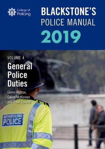 Blackstone police manual - blackstone's,