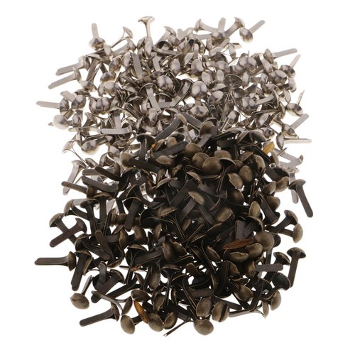 400pcs metal brads paper - 400pcs,