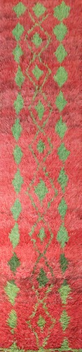 Warm coral red - red, runner