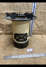 VINTAGE ORIGINAL RIPPINGILLES CAMPING STOVE CHIMNEY & TRIVET