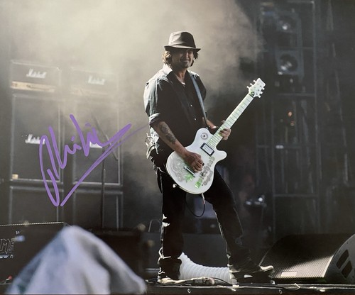 Phil campbell hand signed 8x10 - campbell,