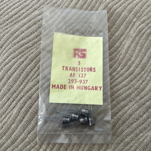 Af127 transistors new - , x5