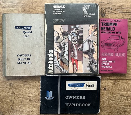 Triumph herald repair - herald, and