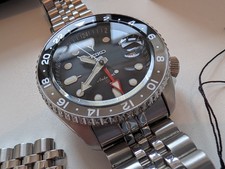 Seiko 5 Sports Men's Black Watch - SSK001K1