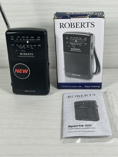 Roberts sports 925 fm - roberts, lw/mw/fm