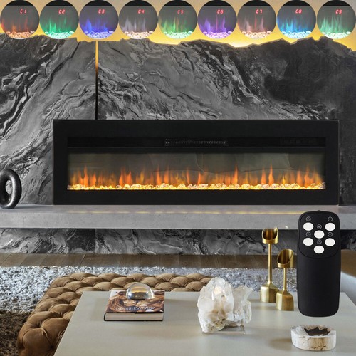 Electric fire recessed - electric,