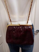 Vintage Snakeskin Leather Bag