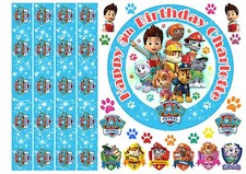 EDIBLE PAW PATROL 6" ICING