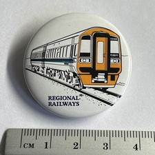 Vintage Train Railway pin badge  Regional Railways Diesel Multiple Unit DMU  