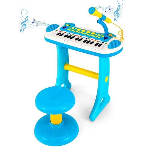 Kids blue electronic keyboard - kids,