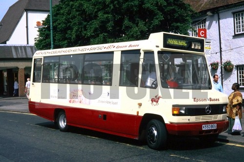 35mm slide epsom buses - 35mm,