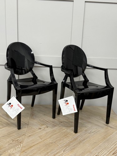 Lou ghost chair black - chair,