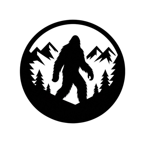Bigfoot vinyl decal - bigfoot, sticker