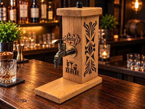 Personalised whiskey dispenser - personalised,