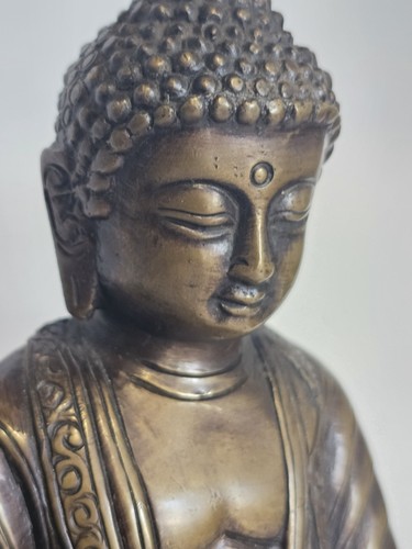 Japanese antique bronze buddha - antique,