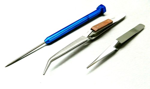 Soldering tools tweezers - 3,