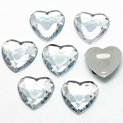 Clear large heart - ❤,