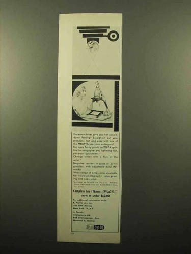 1961 meopta enlargers - 1961,