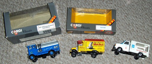 Corgi die cast trucks - corgi,